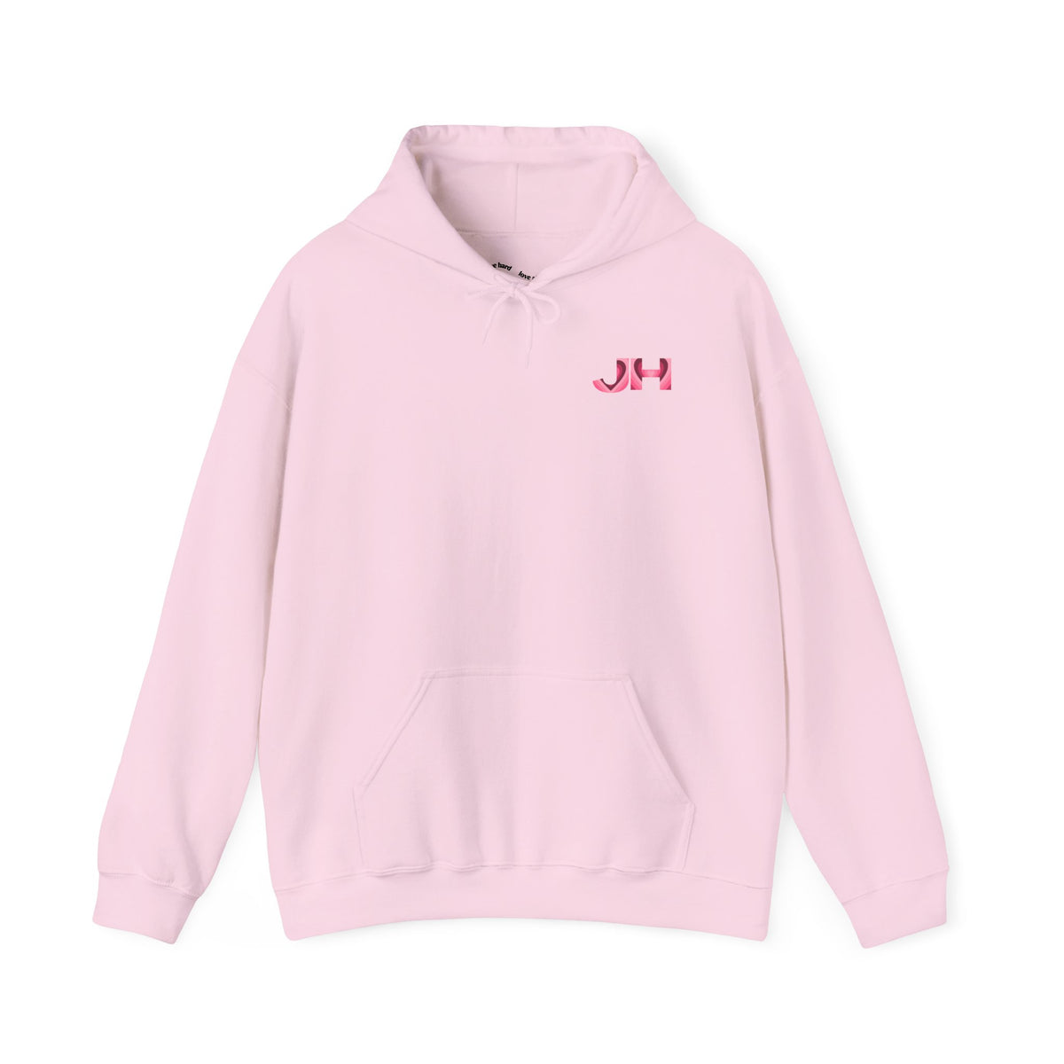 Heart Print 'Leave That Man' Hooded Sweater