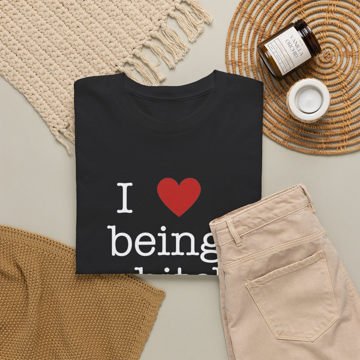 'I Love Being a Bitch' Unisex Cotton Tee