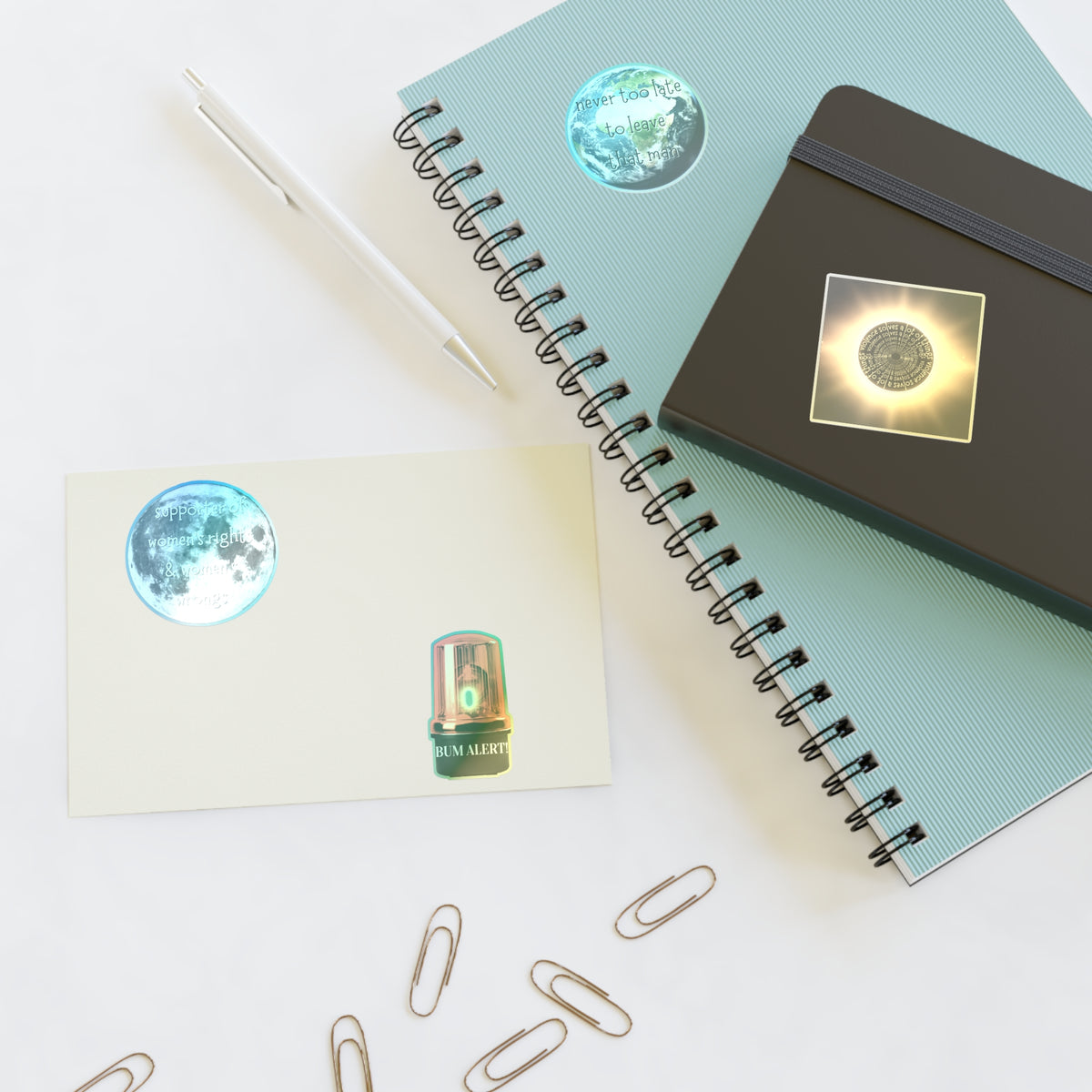 Signature Saying Sticker Sheets