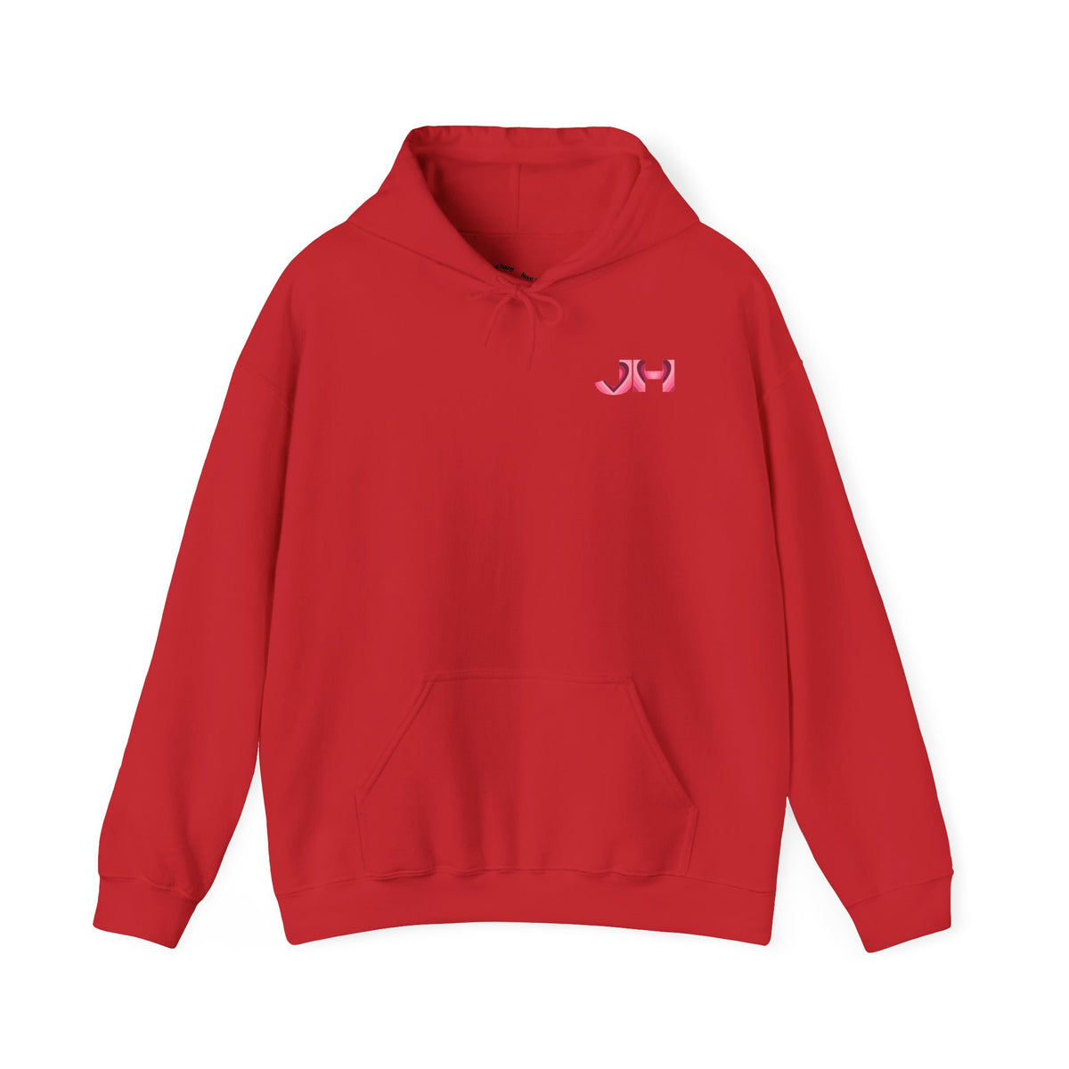 Heart Print 'Leave That Man' Hooded Sweater