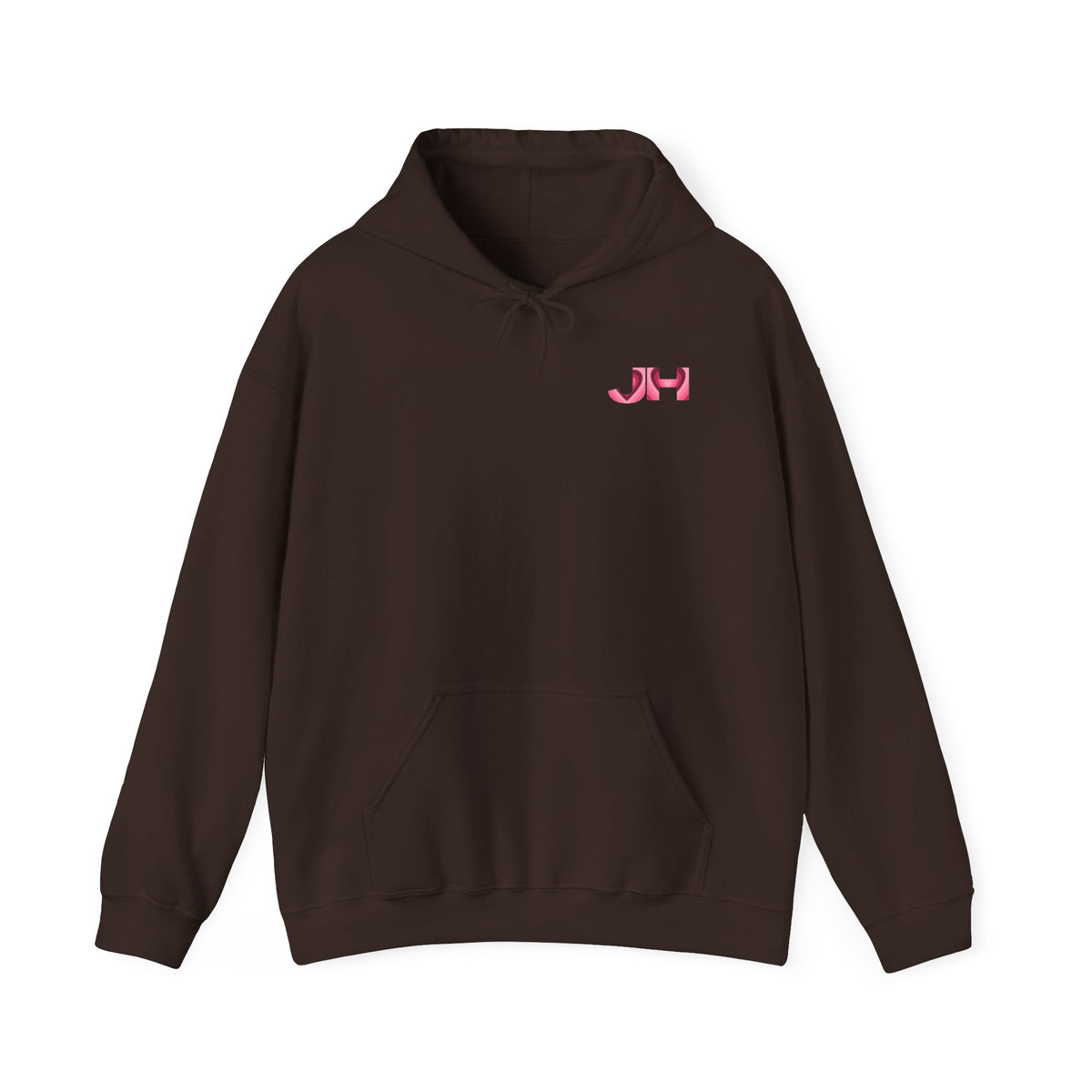 Heart Print 'Leave That Man' Hooded Sweater