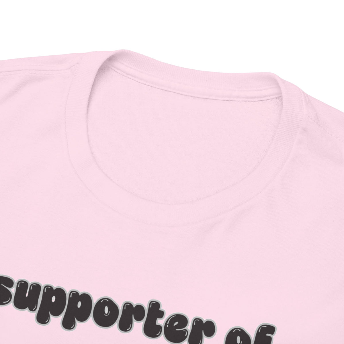 'Supporter Of Women's Rights & Women's Wrongs' Unisex Cotton Tee