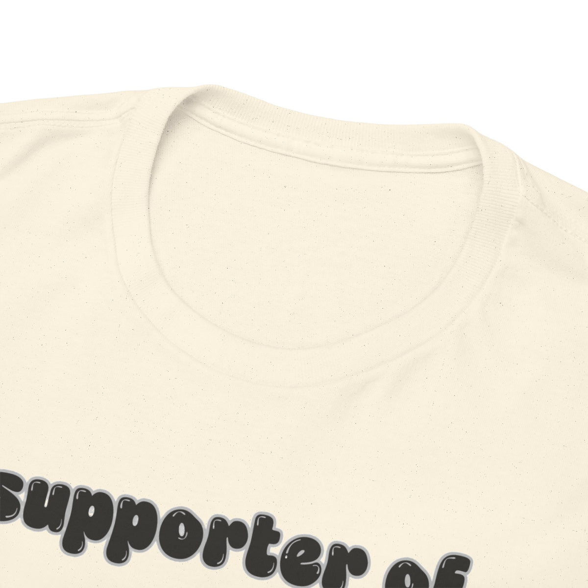 'Supporter Of Women's Rights & Women's Wrongs' Unisex Cotton Tee