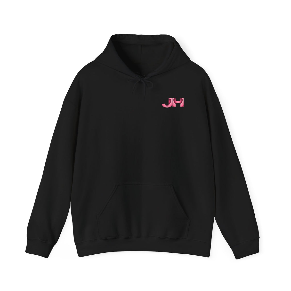 Heart Print 'Leave That Man' Hooded Sweater