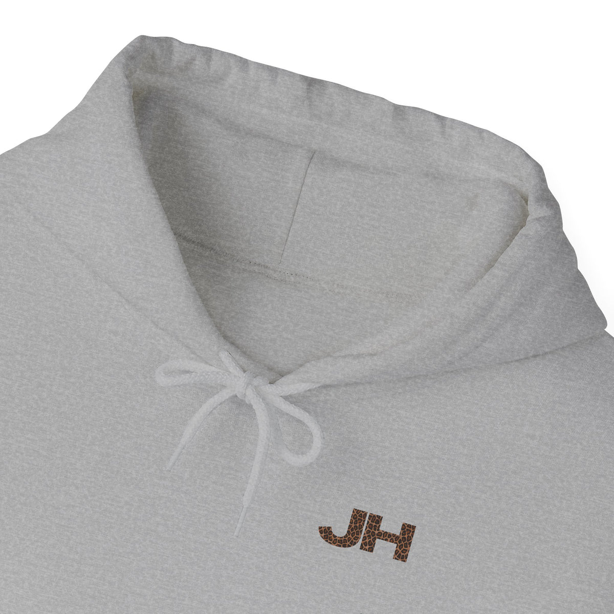 Leopard Print 'Leave That Man' Hooded Sweater
