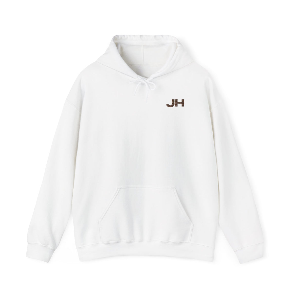 Leopard Print 'Leave That Man' Hooded Sweater