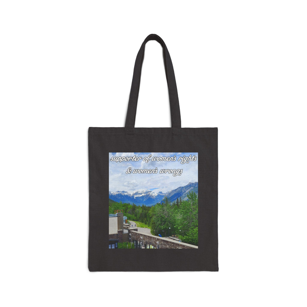 'Supporters of Women's Rights & Women's Wrongs' Cotton Tote Bag
