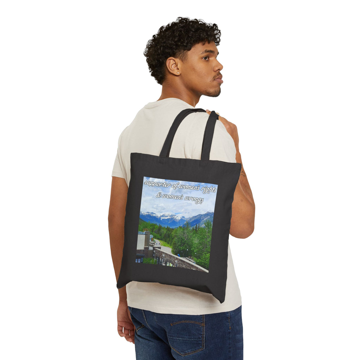 'Supporters of Women's Rights & Women's Wrongs' Cotton Tote Bag