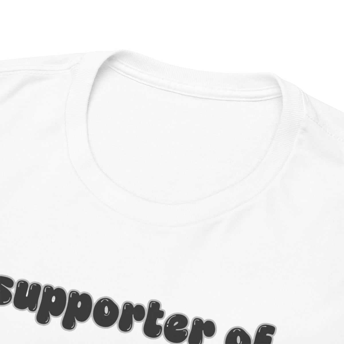 'Supporter Of Women's Rights & Women's Wrongs' Unisex Cotton Tee