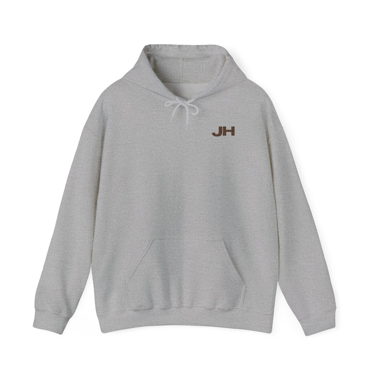 Leopard Print 'Leave That Man' Hooded Sweater