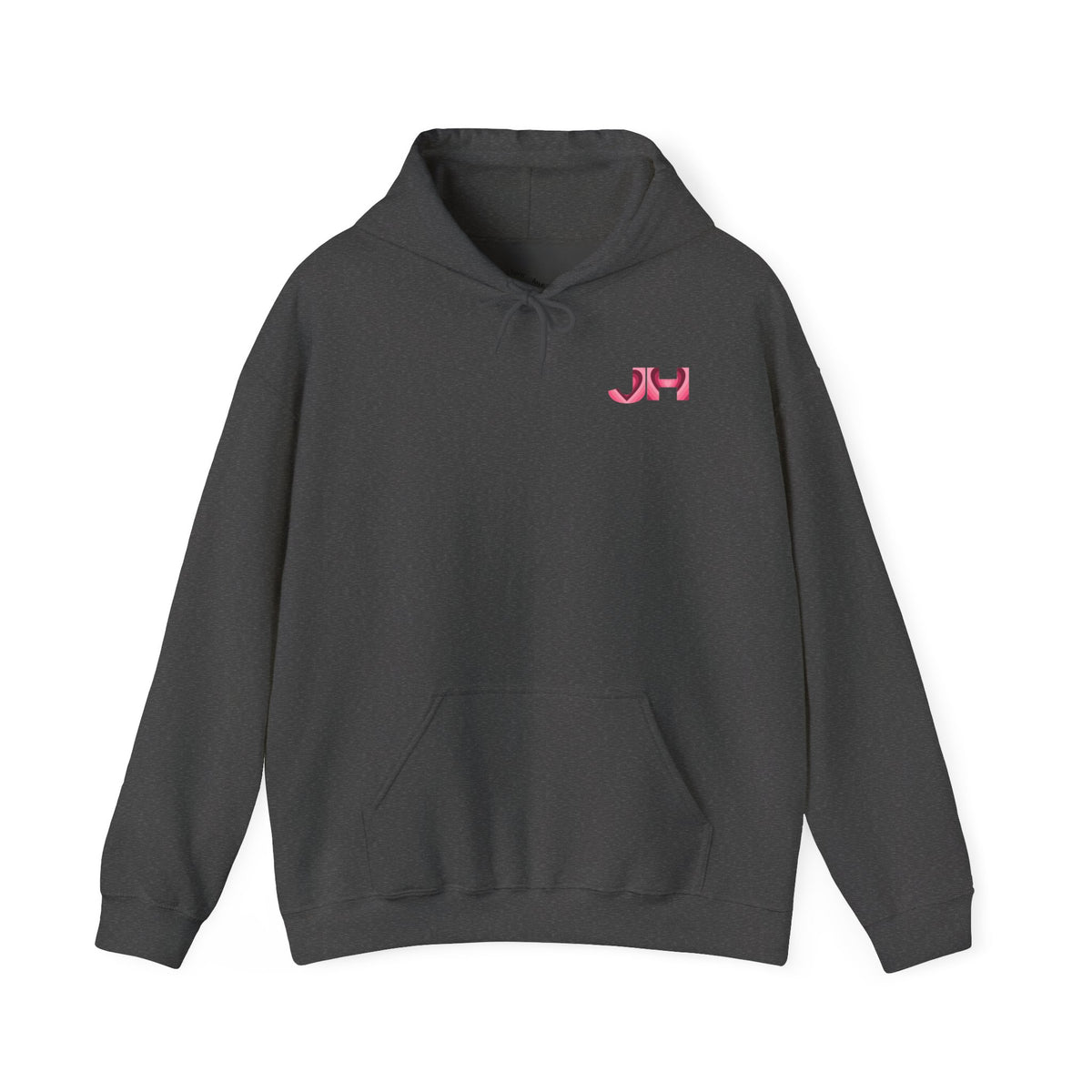 Heart Print 'Leave That Man' Hooded Sweater