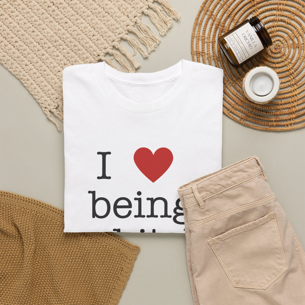 'I Love Being a Bitch' Unisex Cotton Tee