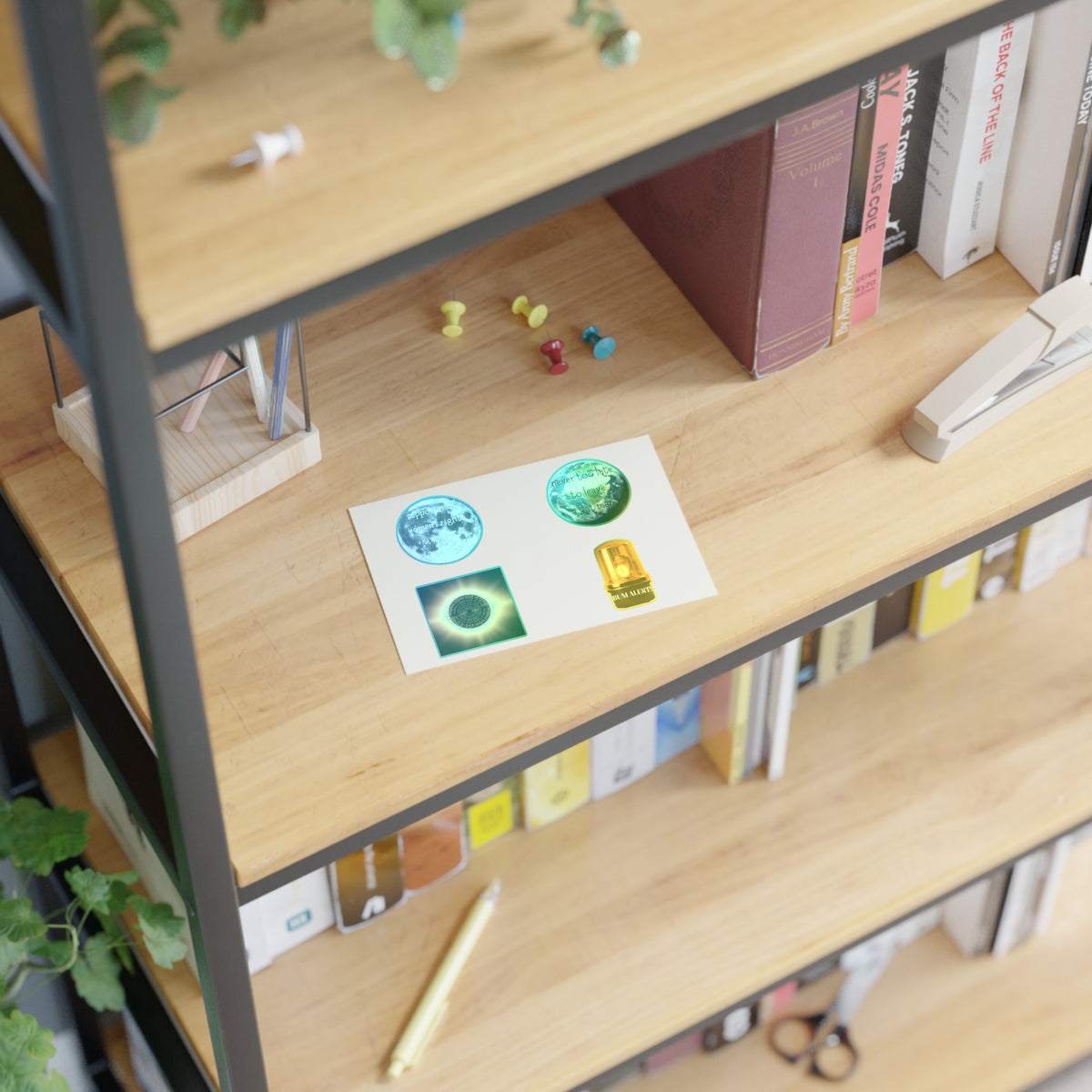 Signature Saying Sticker Sheets