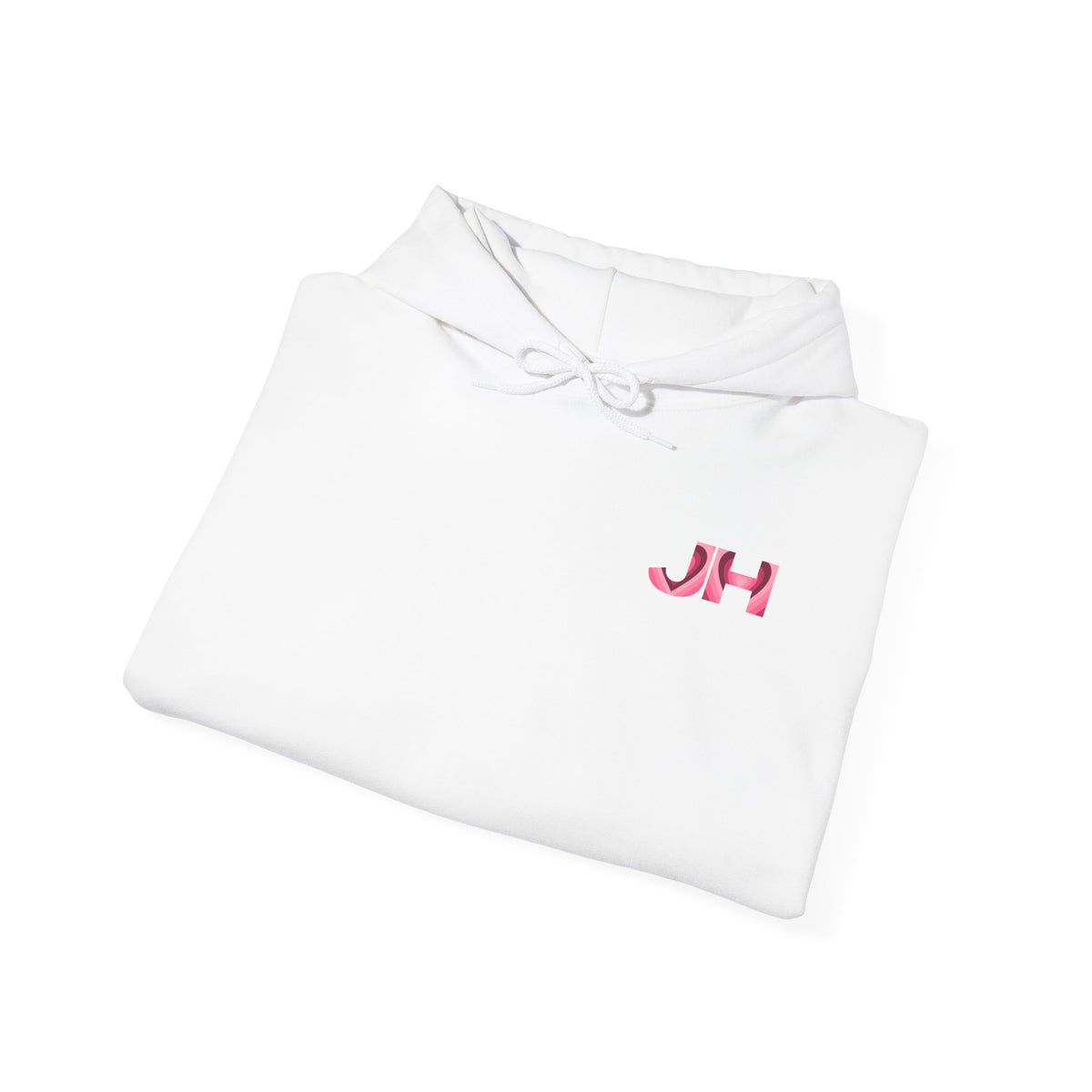 Heart Print 'Leave That Man' Hooded Sweater