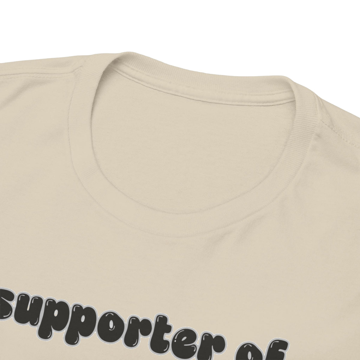 'Supporter Of Women's Rights & Women's Wrongs' Unisex Cotton Tee