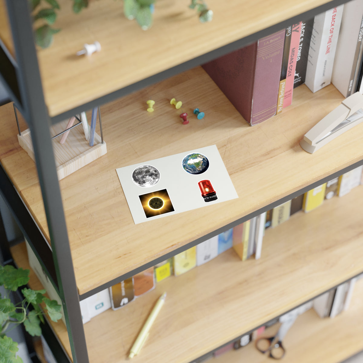 Signature Saying Sticker Sheets