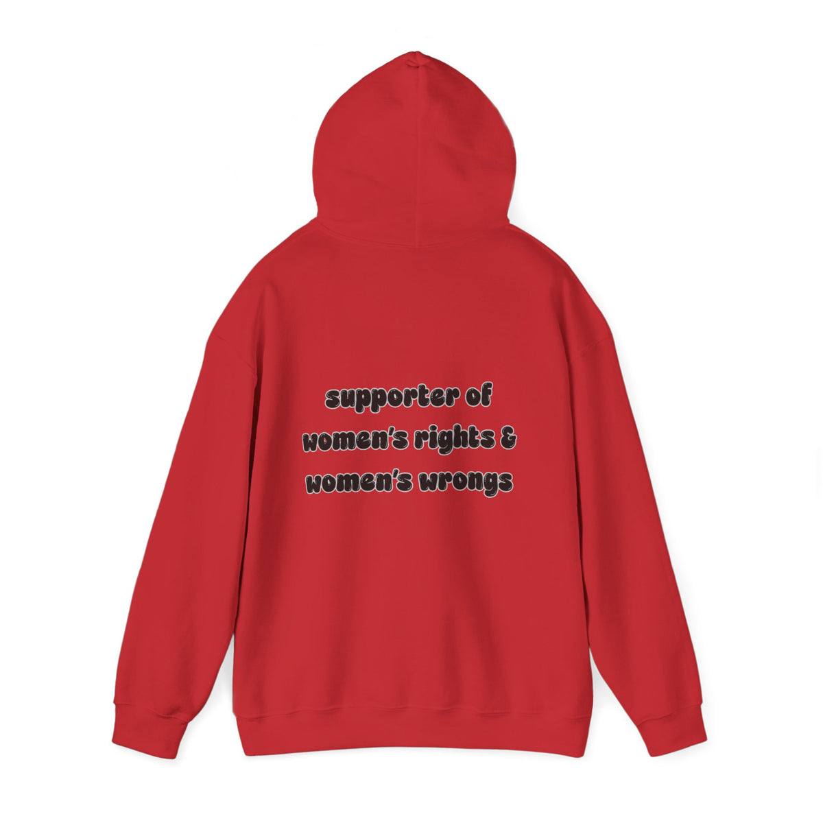 'Supporter Of Women's Rights & Women's Wrongs' Hooded Sweater
